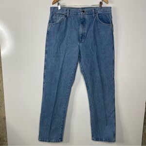 Rustler Classic Regular Fit Straight Leg Jeans Size 38x32